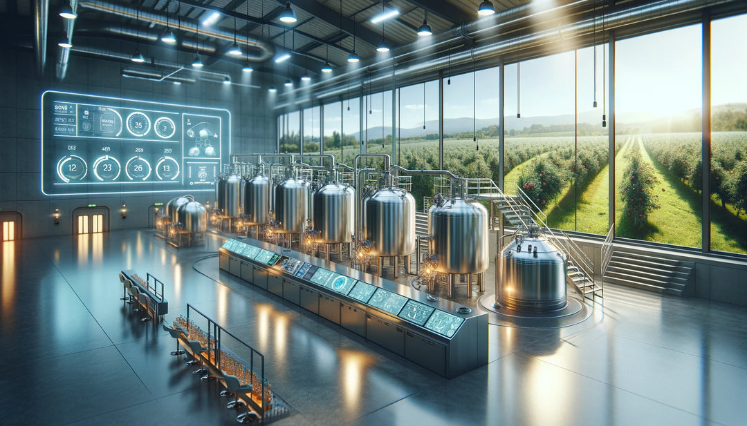 Procédé de fabrication d'un cidre de pommes pétillant