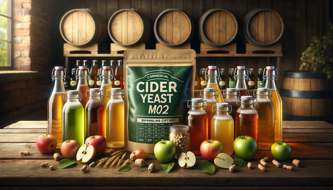 Cidre pétillant brut: impact des levures indigènes vs levures sèches